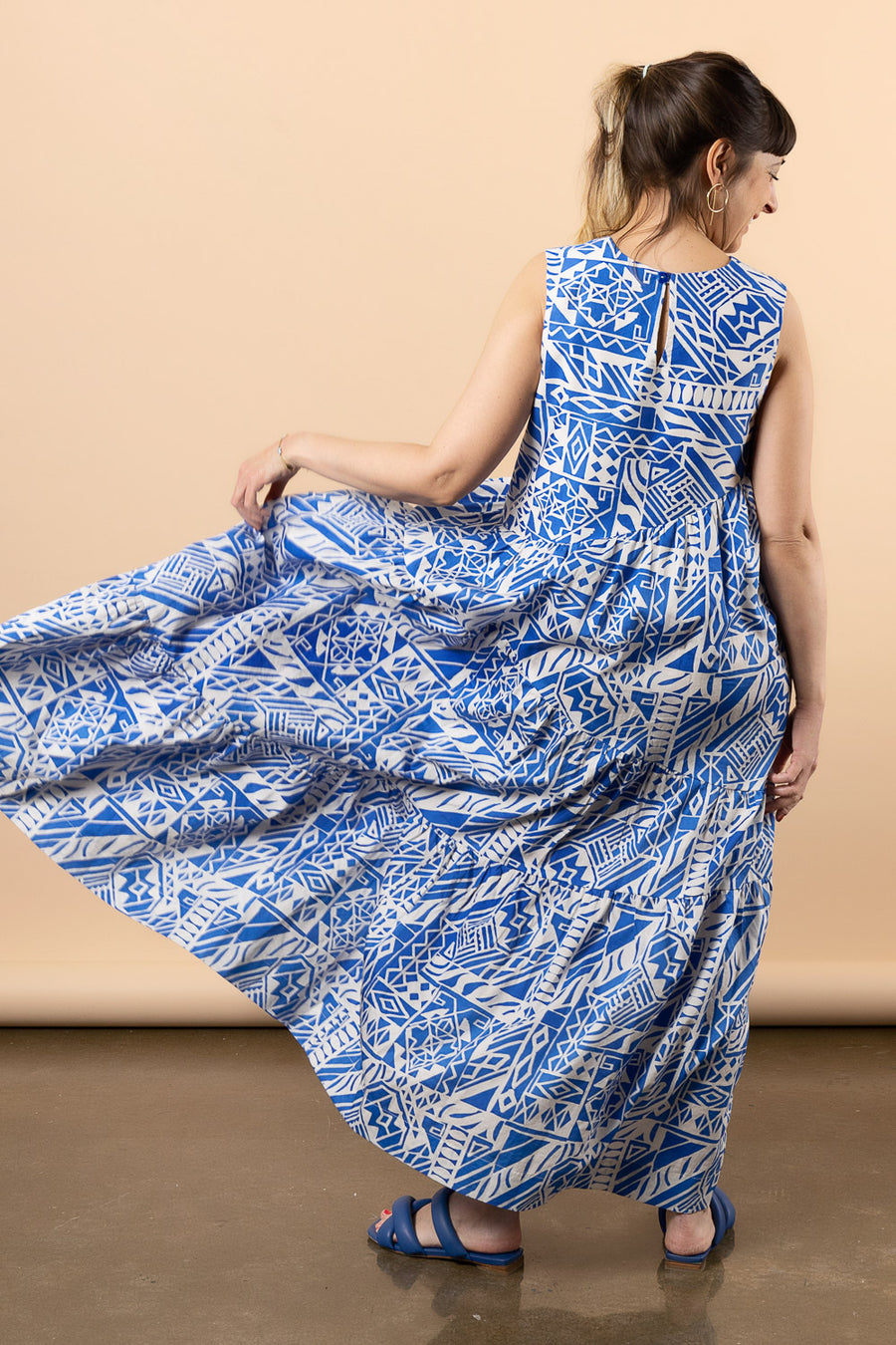 Azure Maxi Dress | Dress Pattern | Closet Core Crew