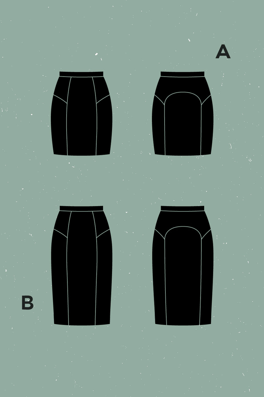 Brume Skirt Pattern | Patron de Jupe Brume | Deer & Doe