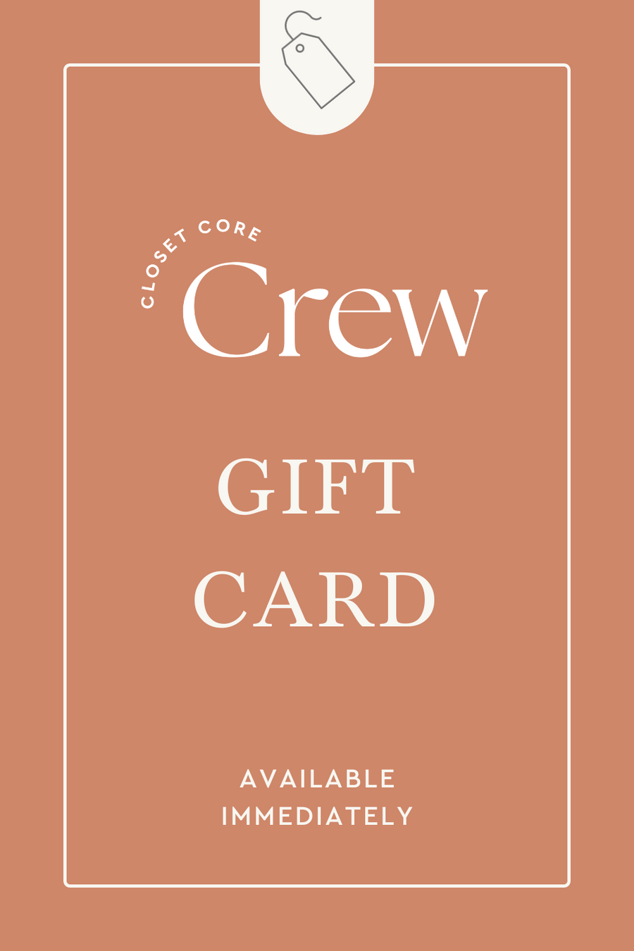 Crew Unlimited Gift Card