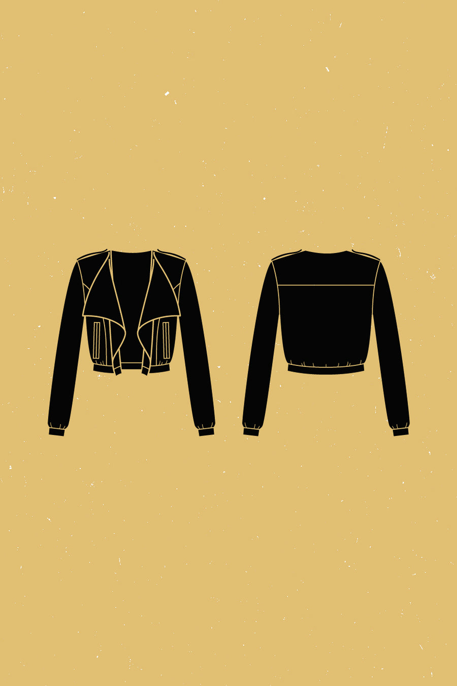 Lupin Jacket Pattern | Patron de Veste Lupin | Deer & Doe