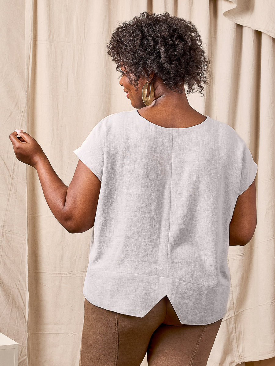 Marble Shell Top | Plus-Size | Closet Core Crew