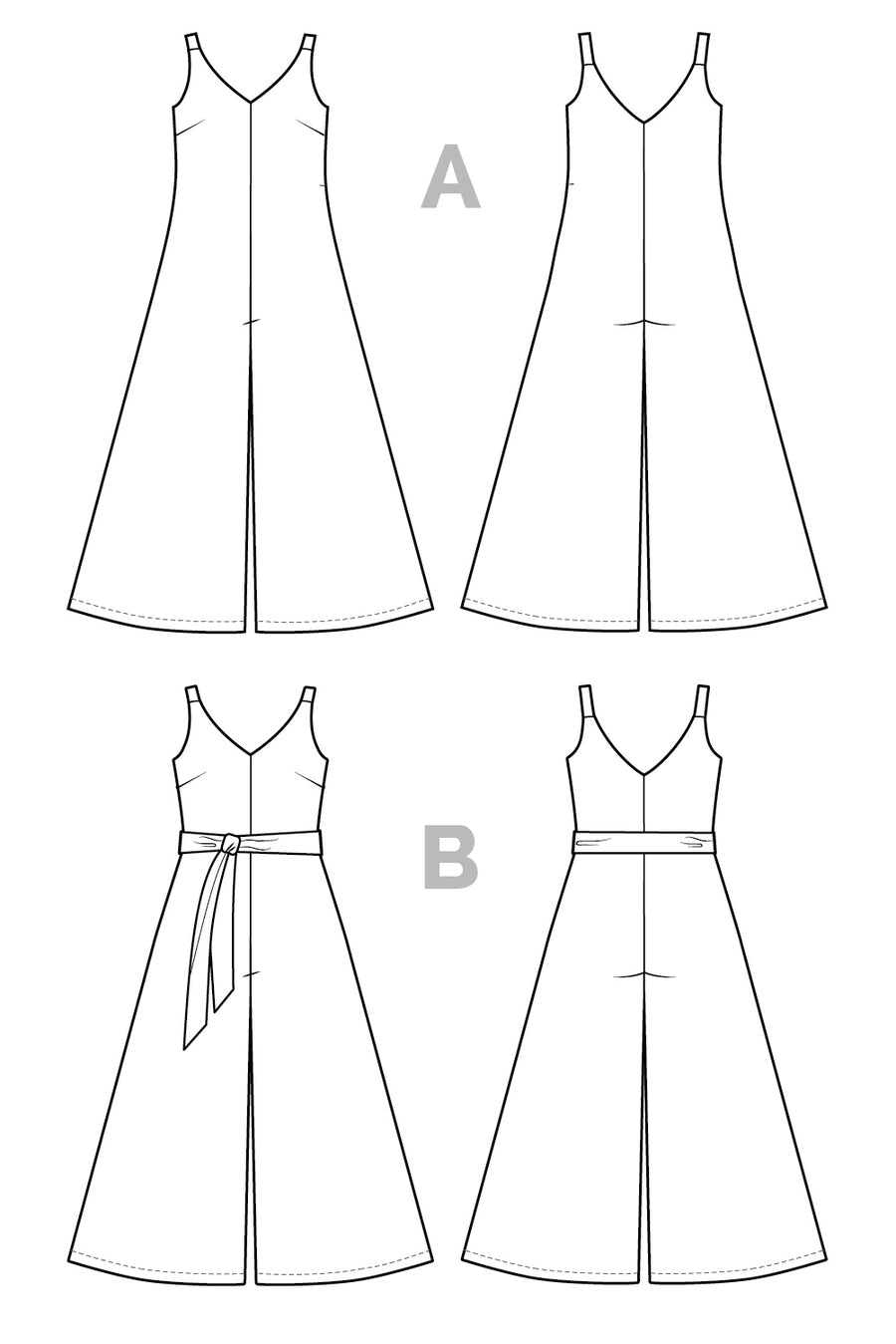 Amy Jumpsuit Pattern // Closet Core Patterns