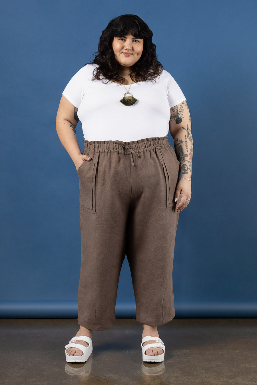 Sepia Plus-Size Pants Pattern | Closet Core Crew