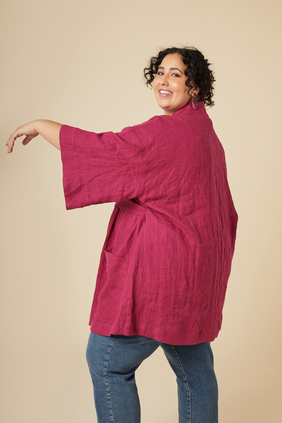 Veronik Robe | Plus Size Robe Pattern | Closet Core Patterns