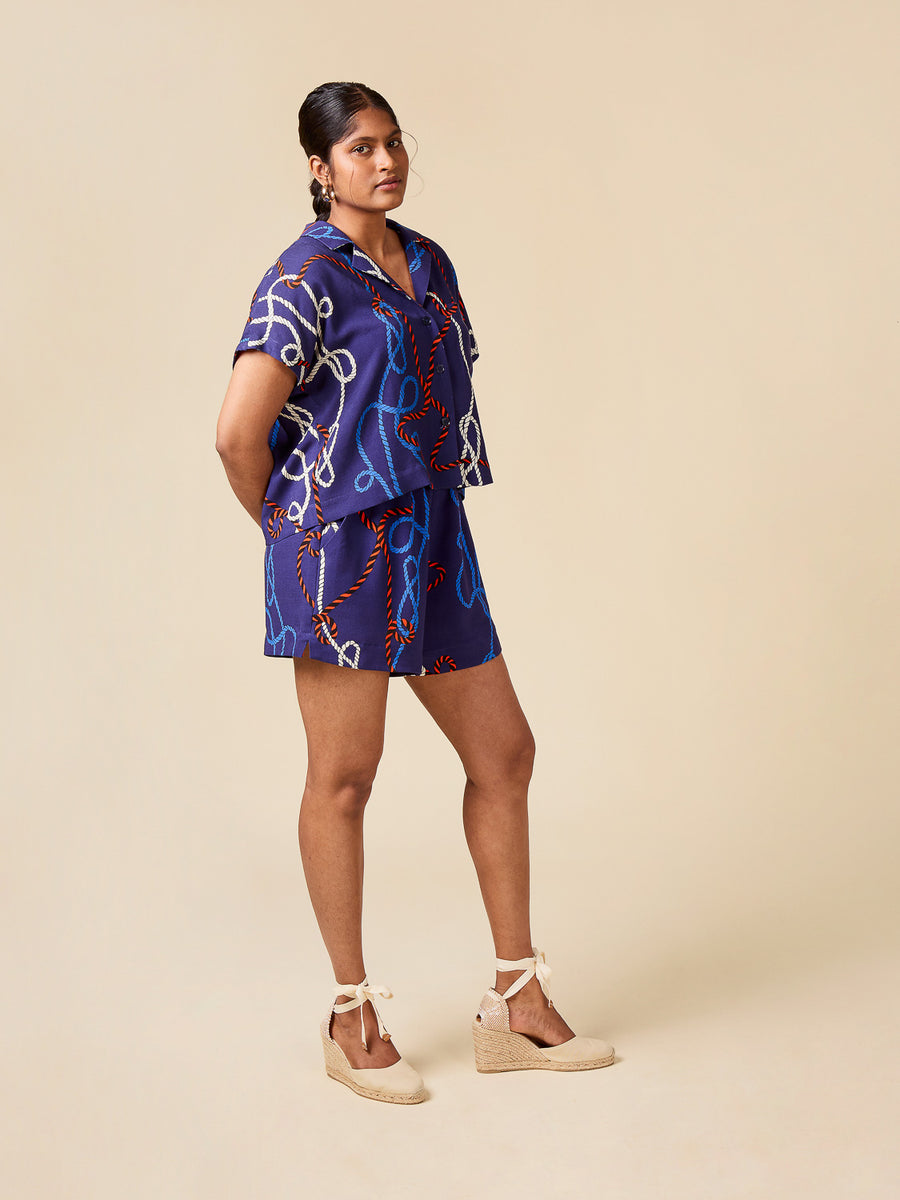 Adriana Top + Shorts Matching Set Pattern | Closet Core Patterns