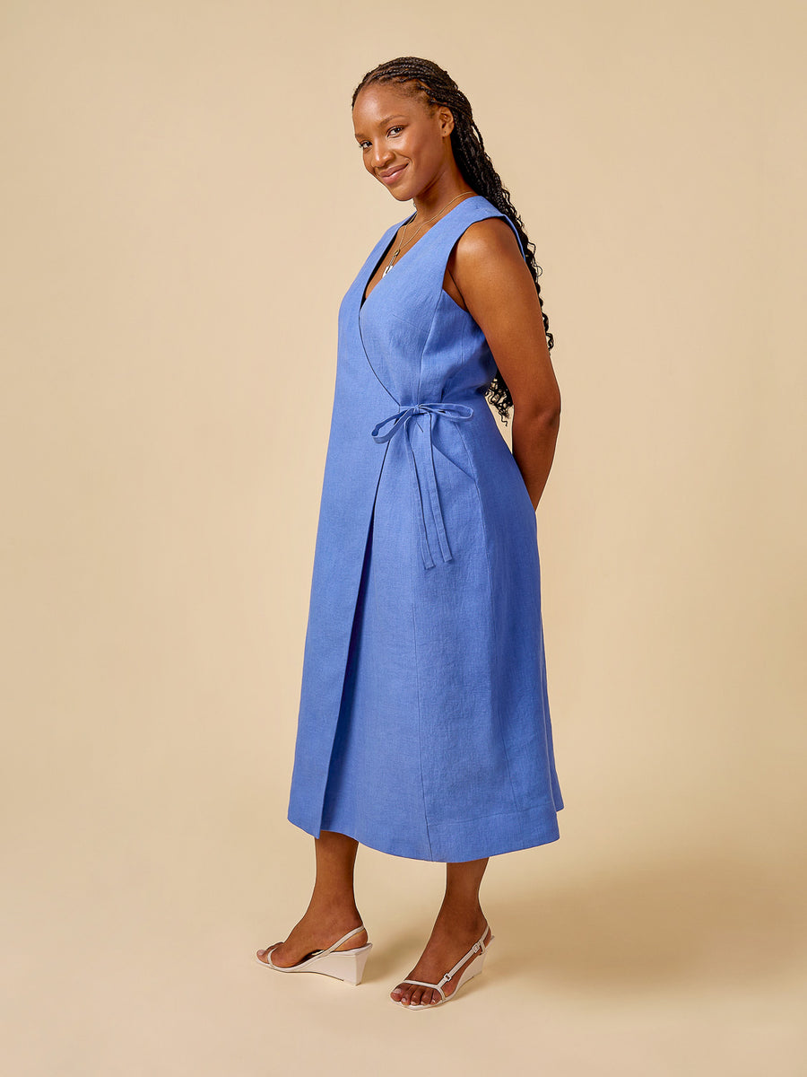 Aylin Wrap Dress + Vest |Dress + Vest Pattern | Closet Core Patterns Aylin Wrap Dress + Vest |Dress + Vest Pattern | Closet Core Patterns