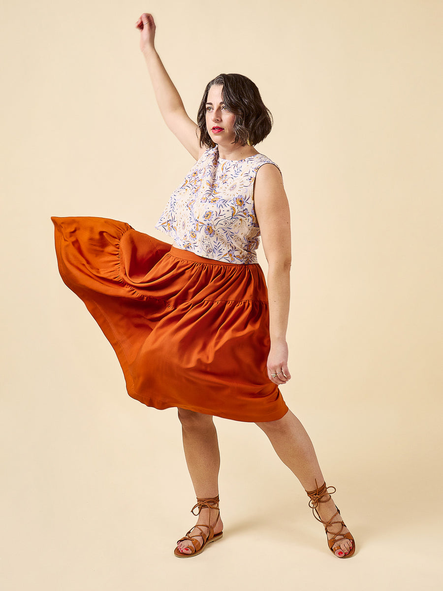 Azure Dress Skirt and Top | Dress Pattern | Closet Core Patterns Azure Dress Skirt and Top | Dress Pattern | Closet Core Patterns