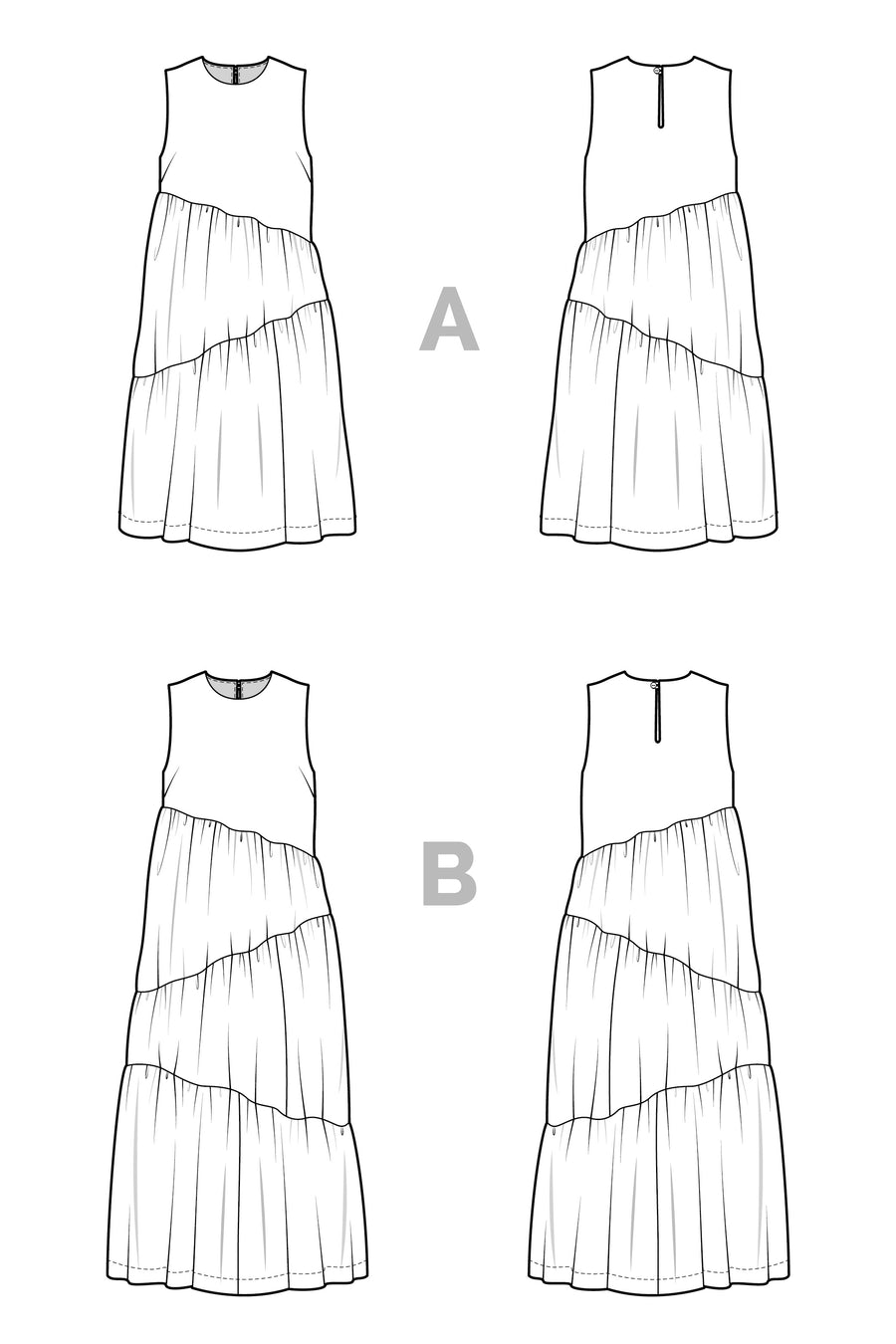 Azure Dress Pattern | Closet Core Crew