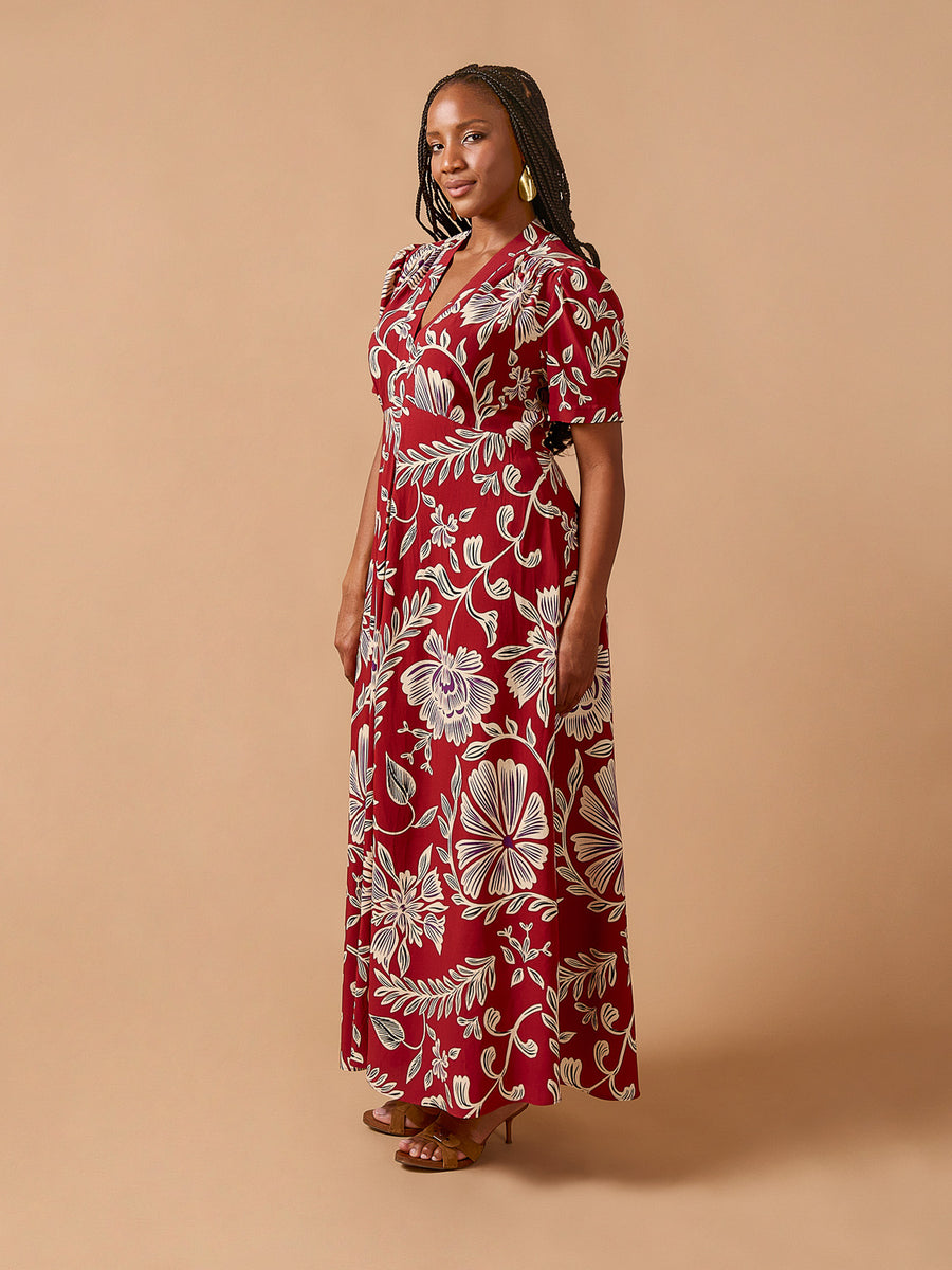 celia's party dresses CELIA RED / L