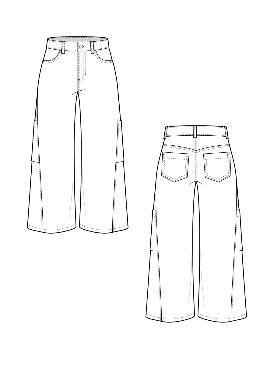 Chloe Jeans - Crew Pattern