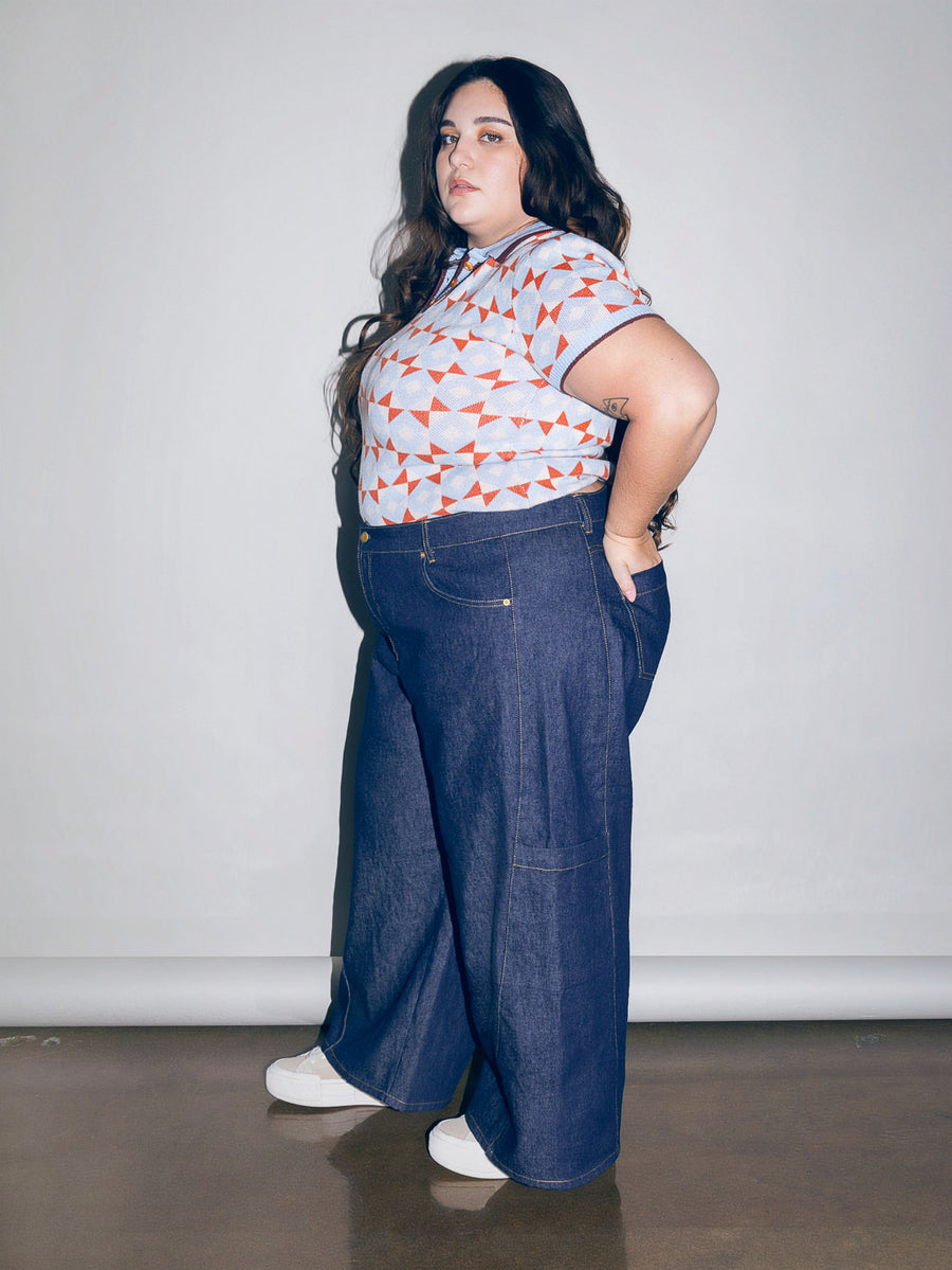 Chloe Jeans Pattern | Plus-Size | Closet Core Crew