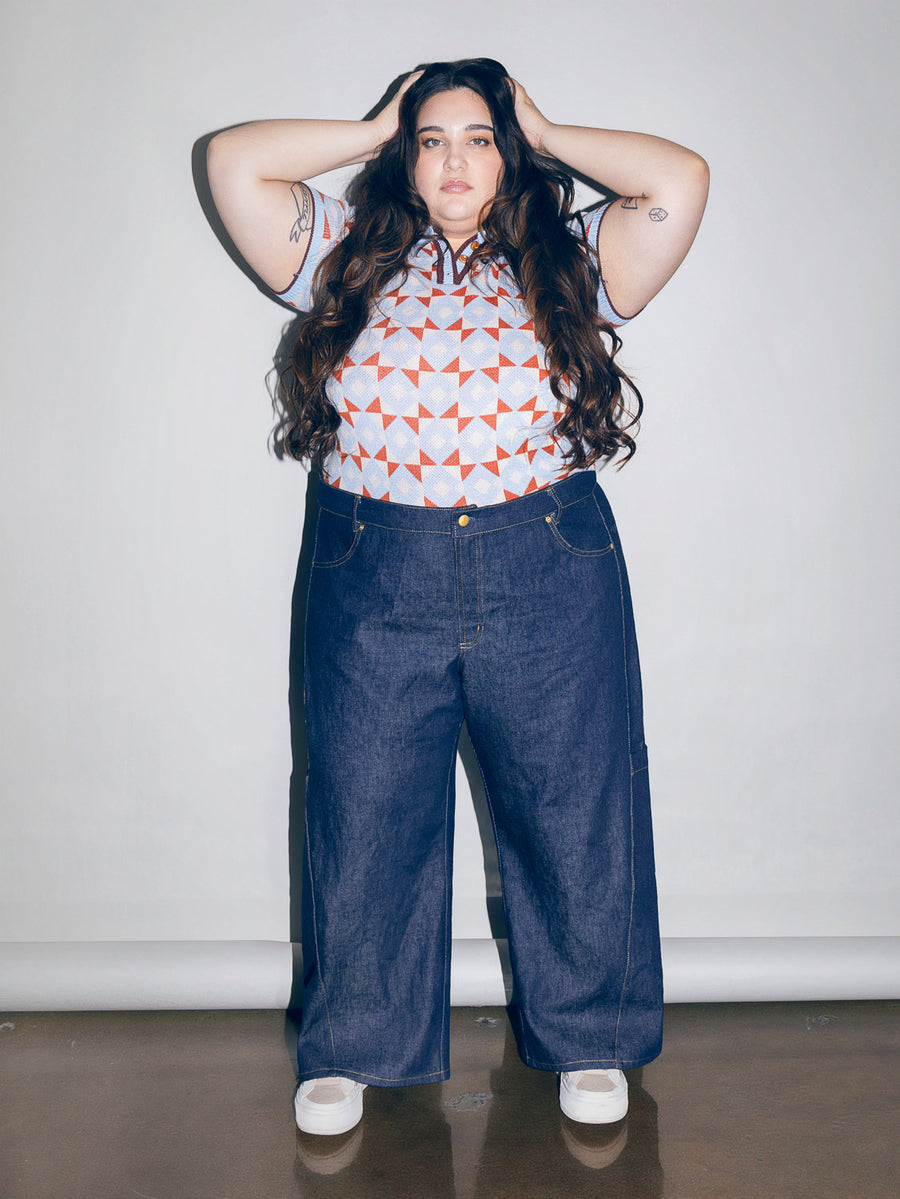 Chloe Jeans Pattern | Plus-Size | Closet Core Crew