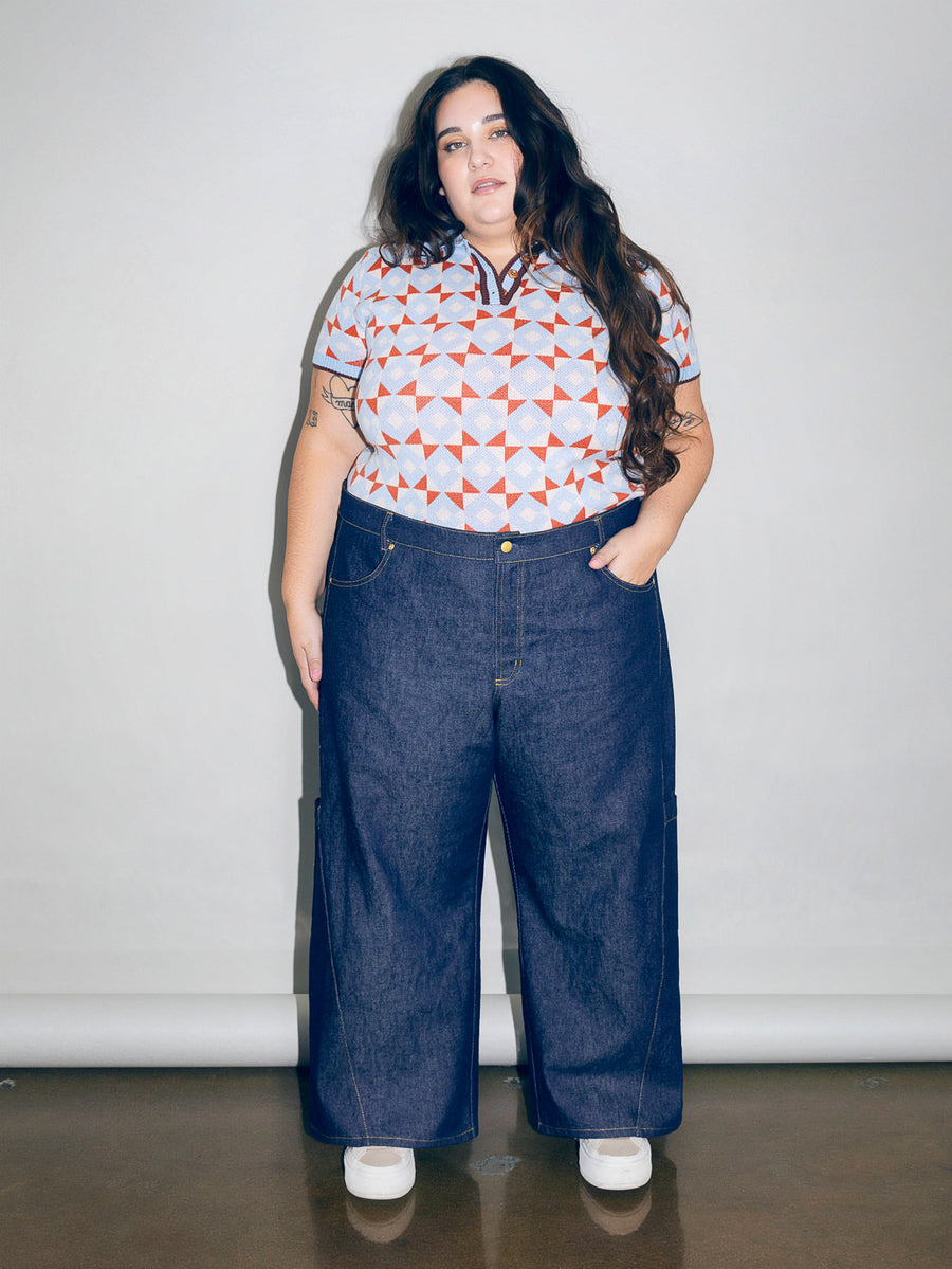 Chloe Jeans Pattern | Plus-Size | Closet Core Crew