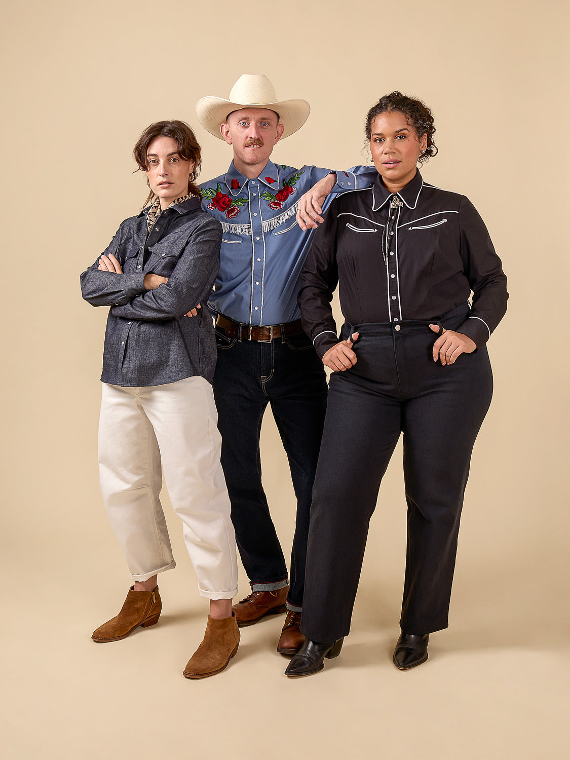 Cornelius Western Shirt Pattern | Closet Core Patterns