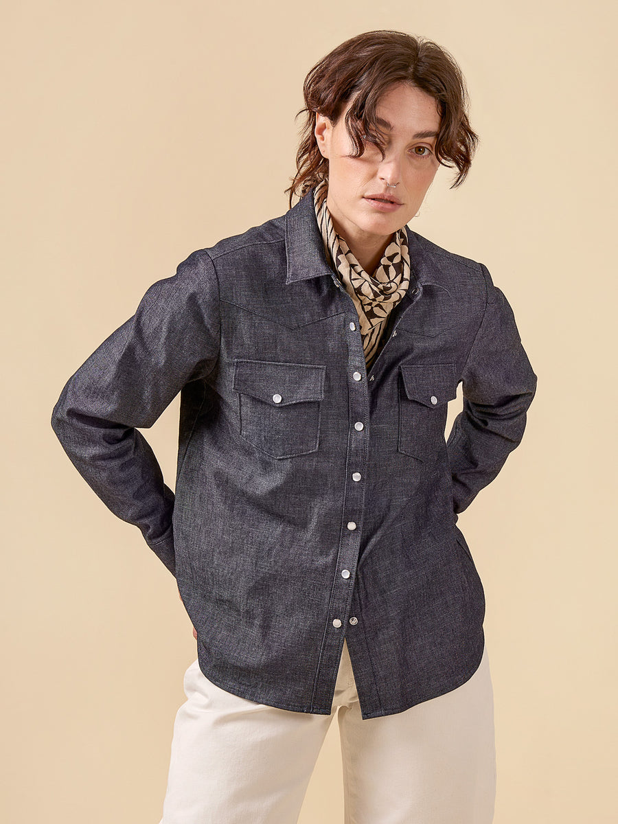 Cornelius Western Shirt Pattern | Closet Core Patterns Cornelius Western Shirt Pattern | Closet Core Patterns