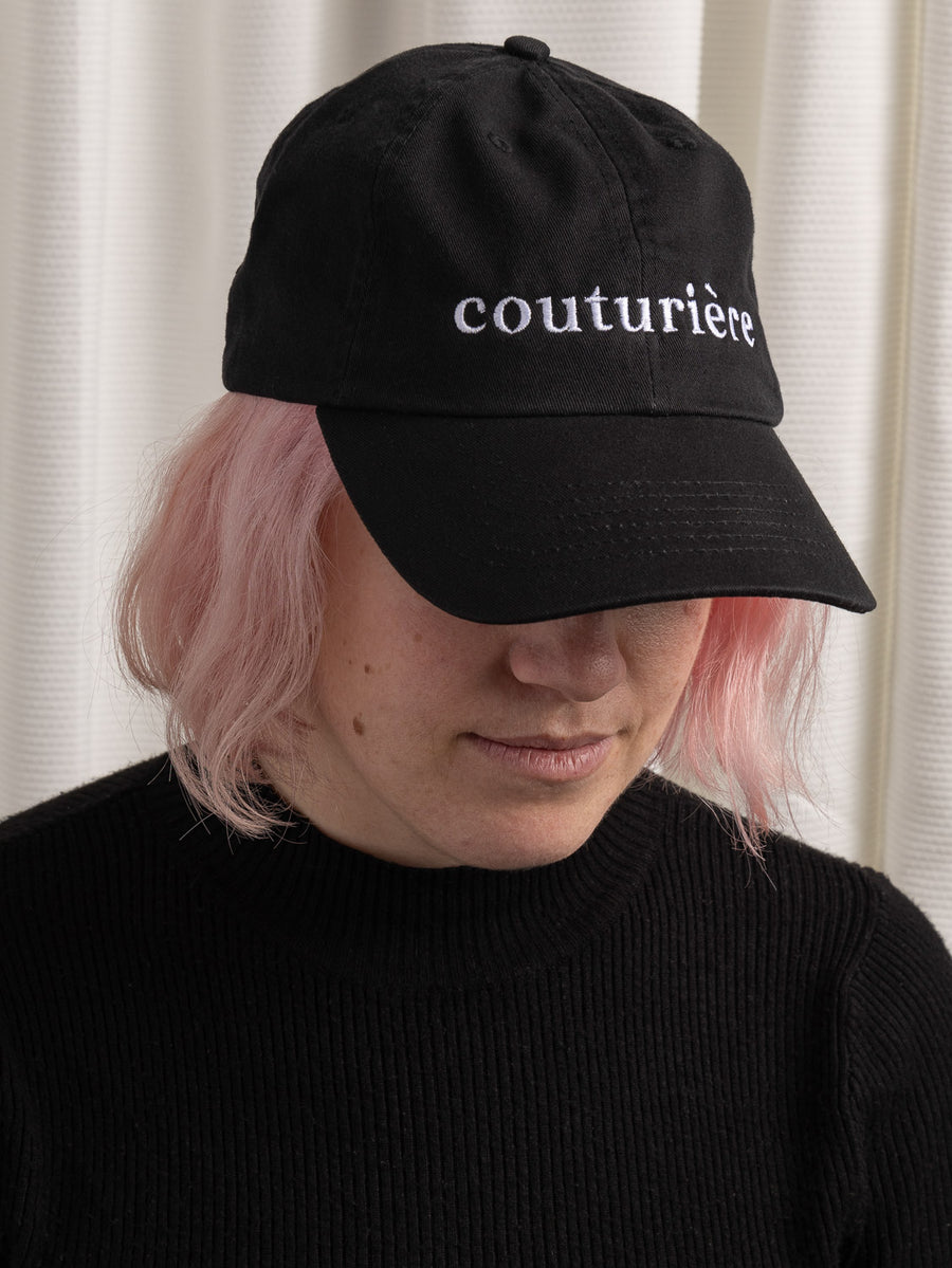 Couturière Hat -Black