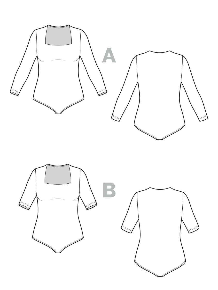 Donna Bodystuit | Technical Flatlays | Closet Core Crew
