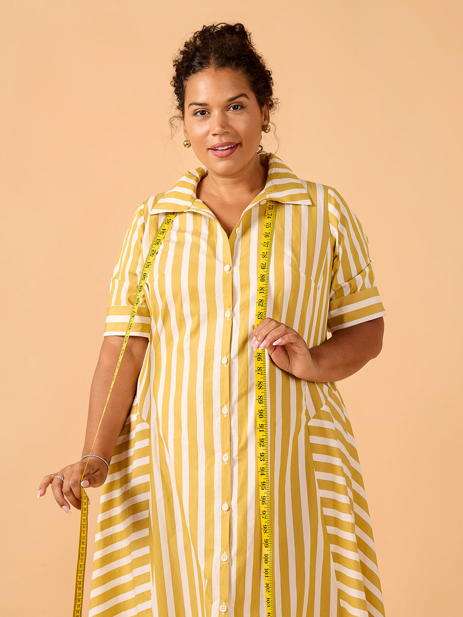 Edith Shirtdress | Plus Size Dress Pattern | Closet Core Crew