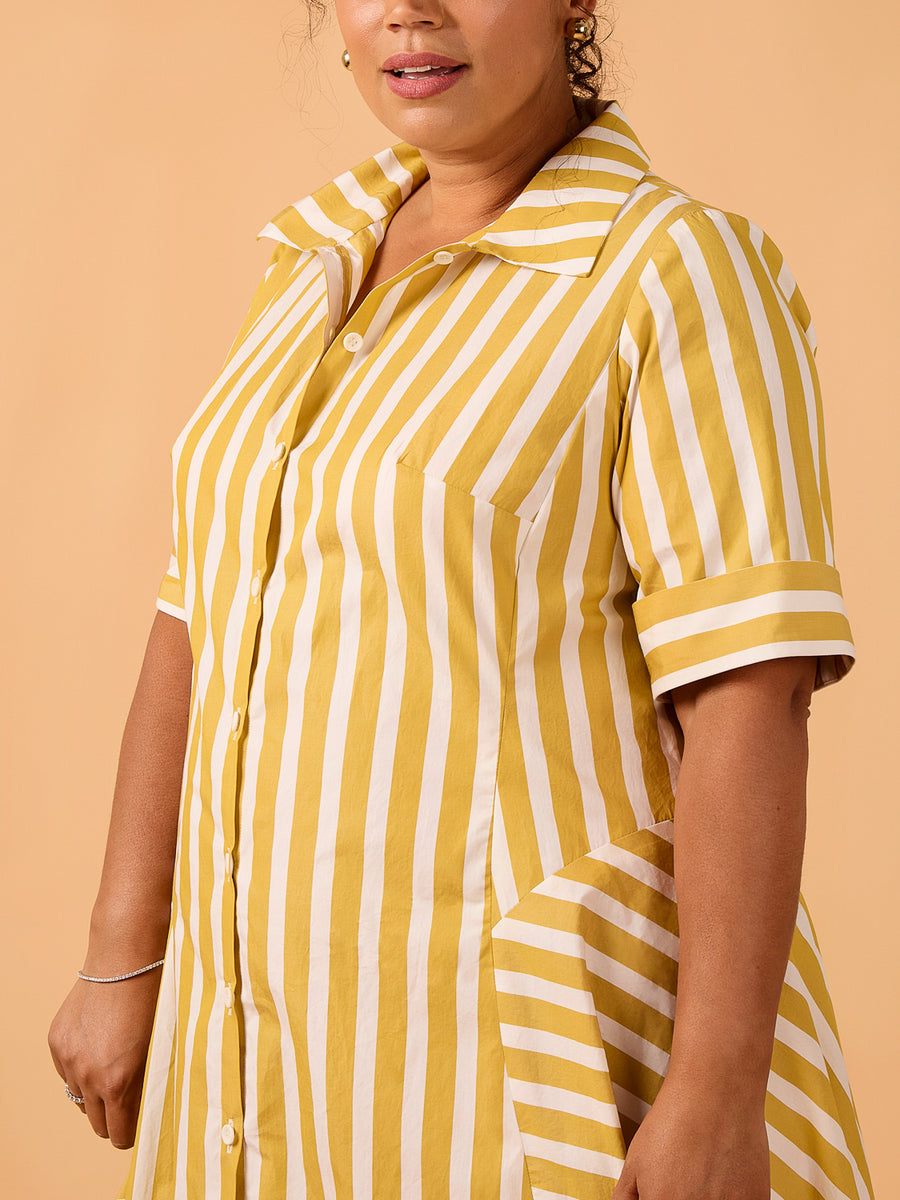 Edith Shirtdress | Plus Size Dress Pattern | Closet Core Crew