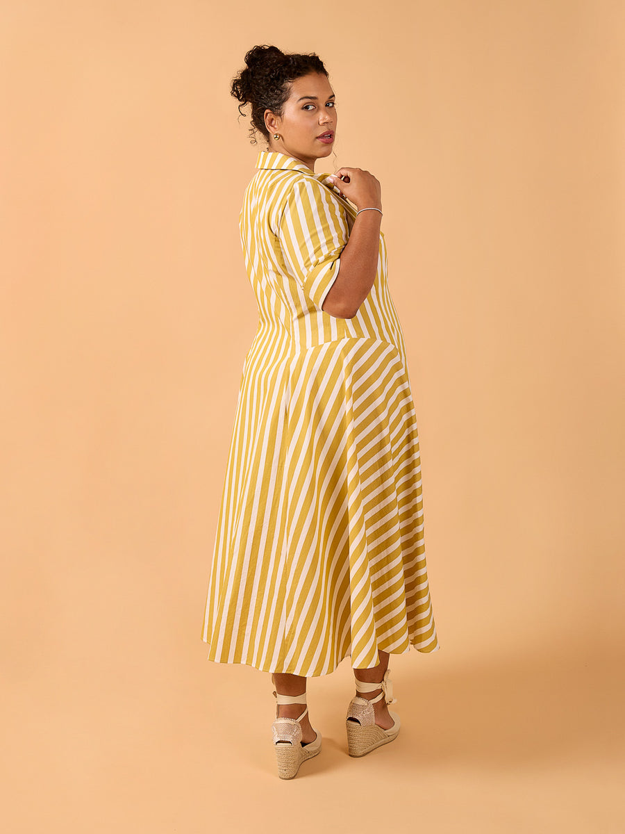 Edith Shirtdress | Plus Size Dress Pattern | Closet Core Crew