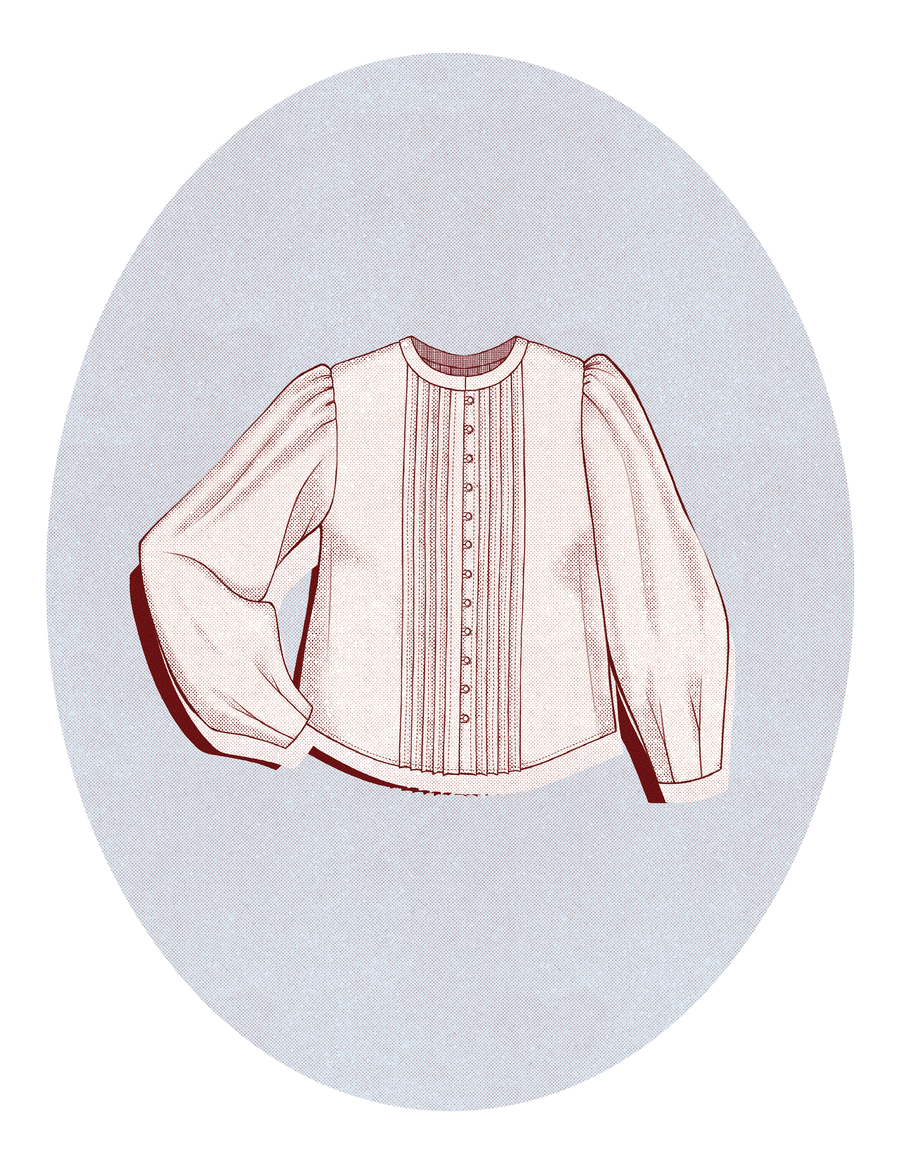 Blouse Emmeline - Patron Crew