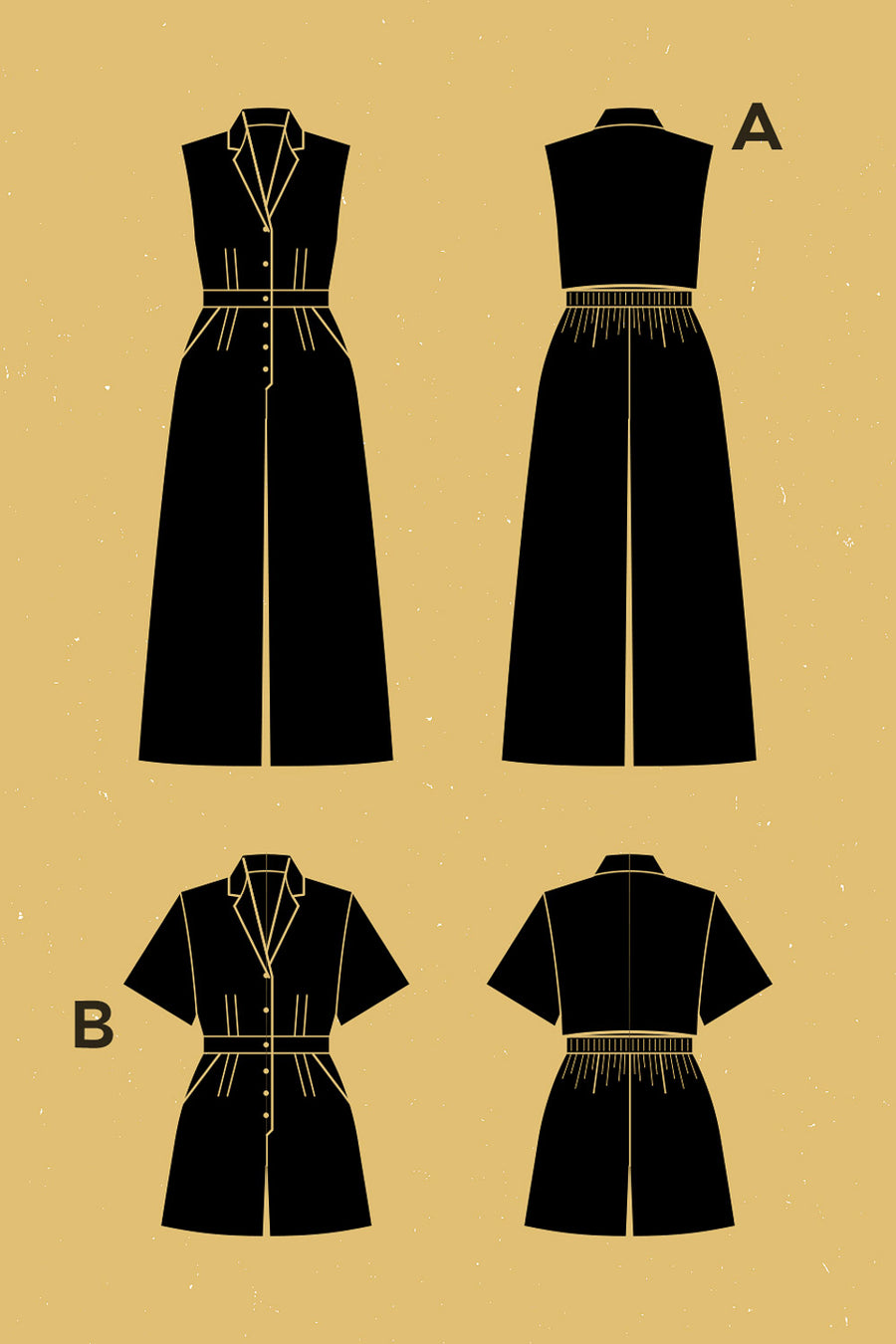 Eucalyptus Jumpsuit Pattern | Deer & Doe – Closet Core Patterns