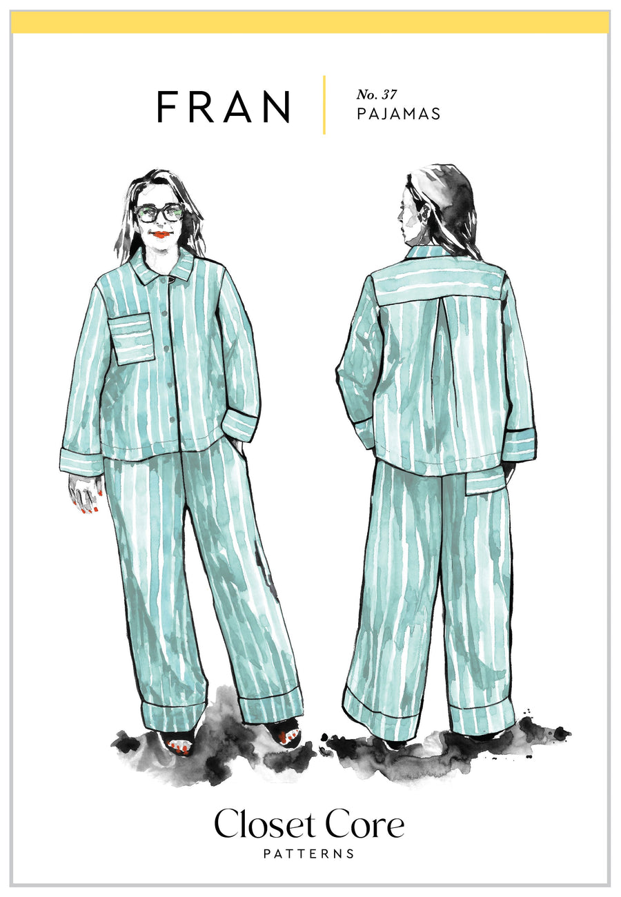 Fran Pajamas | Pajama Sewing Pattern | Sewing Pattern – Closet Core ...