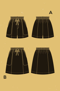 Goji Shorts + Skirt Pattern | Deer & Doe – Closet Core Patterns