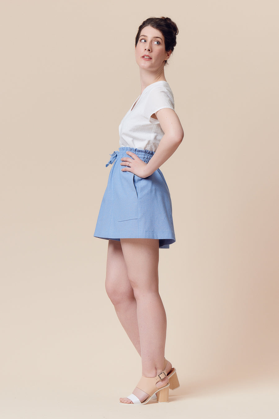 Goji Shorts + Skirt Pattern | Patron de Jupe + Short Goji | Deer & Doe