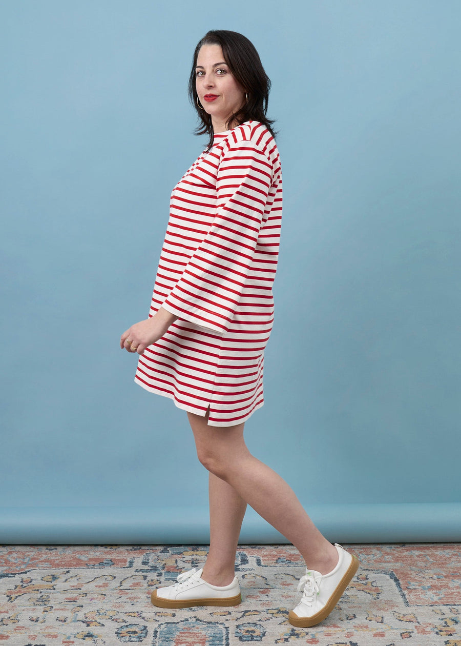 Marine Dress | Top & Dress Pattern | Closet Core Patterns