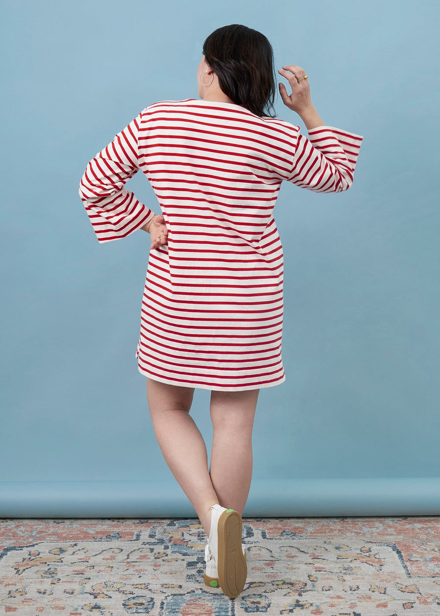 Marine Dress | Top & Dress Pattern | Closet Core Patterns