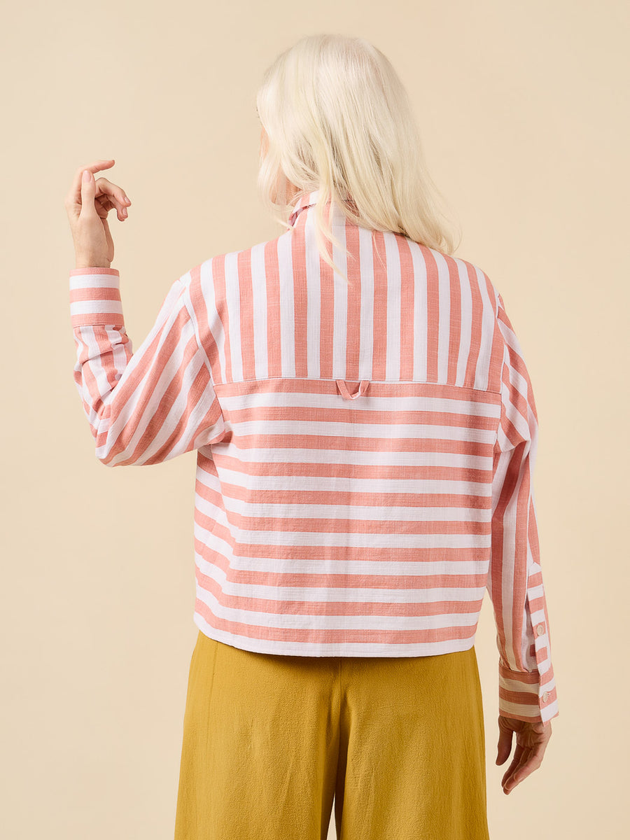 Jenna Cropped Shirt | Shirt +Shirtdress Pattern | Closet Core Patterns