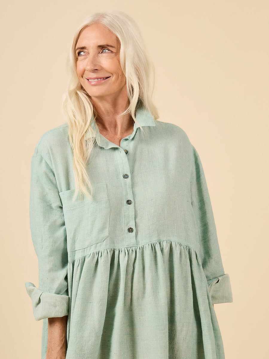 jenna shirt dress JENNA Long Shirt Dress