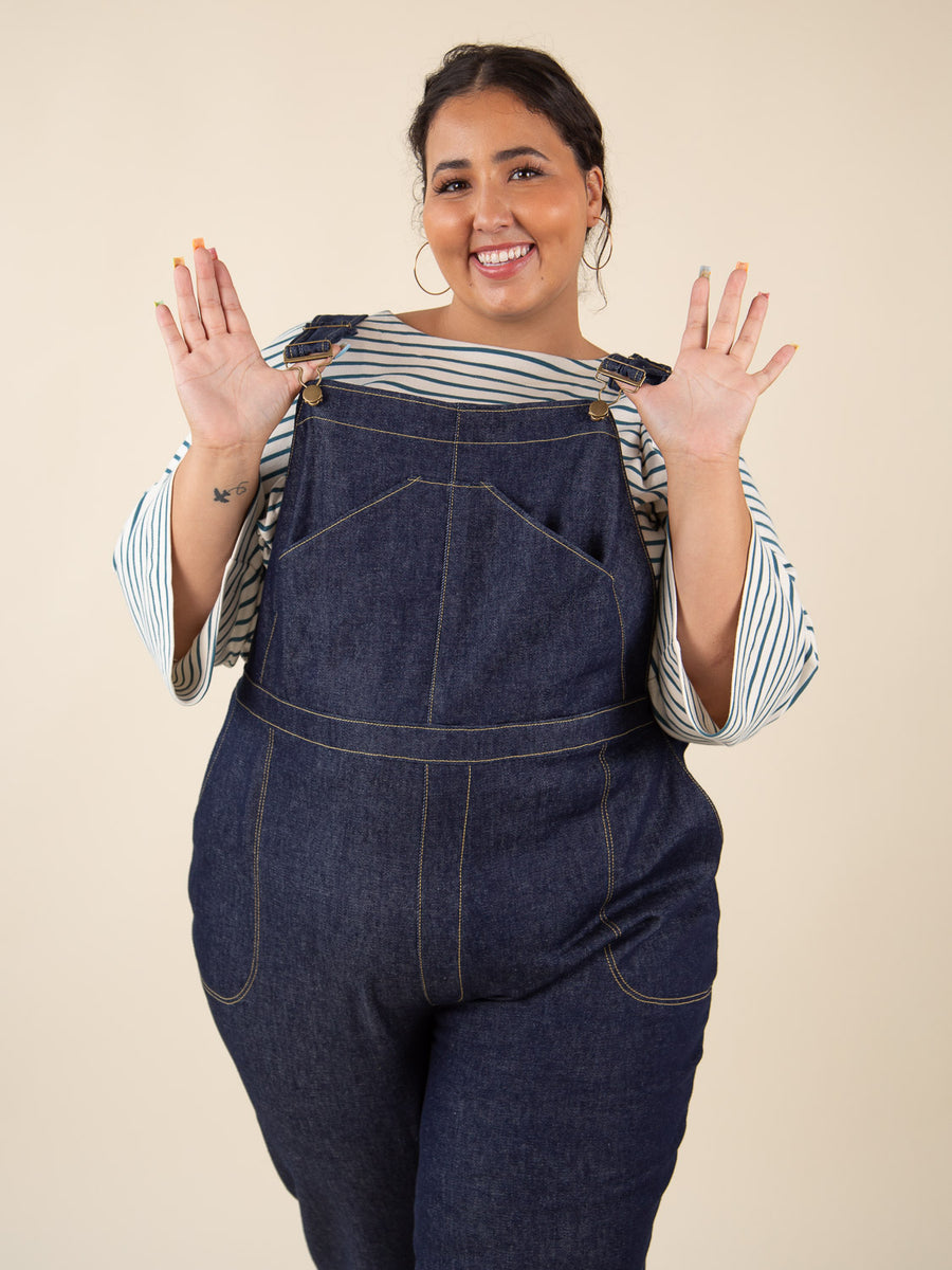 Jenny Overalls, Trousers & Shorts Pattern | Dungarees Pattern