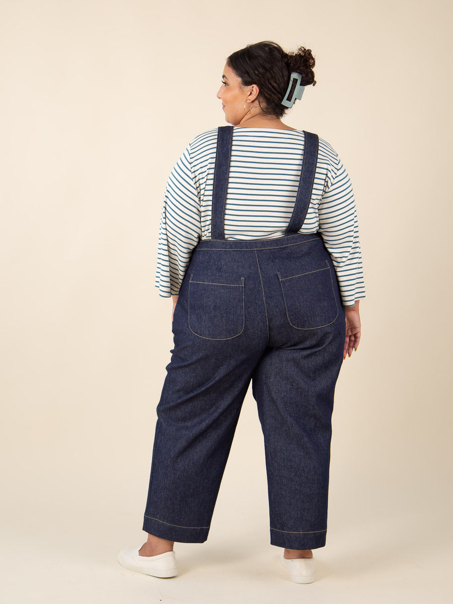 I've sewn on so many suspender buttons at work I should do this for  myself on a cute pair of high waisted shorts!