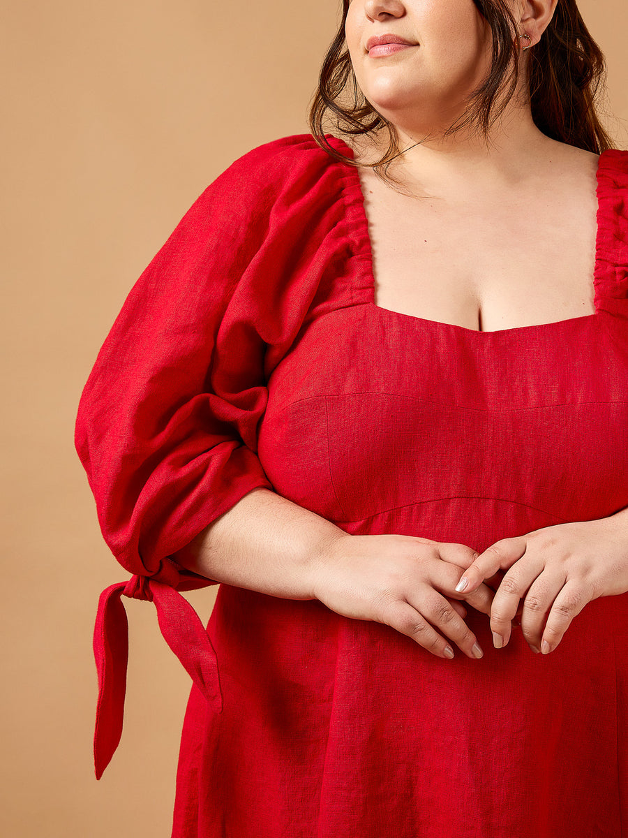 Lilas Dress | Mini Plus Size Dress Pattern | Deer&Doe Patterns