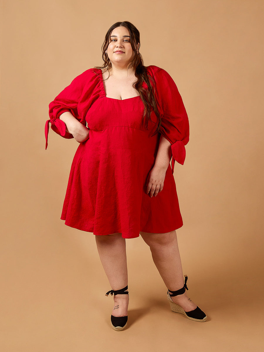 Lilas Dress | Mini Plus Size Dress Pattern | Deer&Doe Patterns