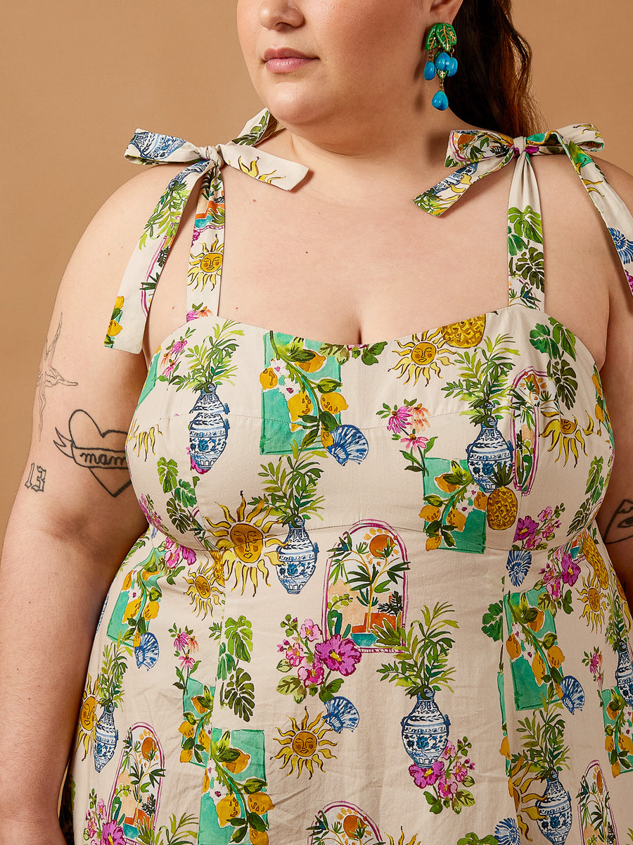 Lilas Dress | Midi Plus Size Dress Pattern | Deer&Doe Patterns