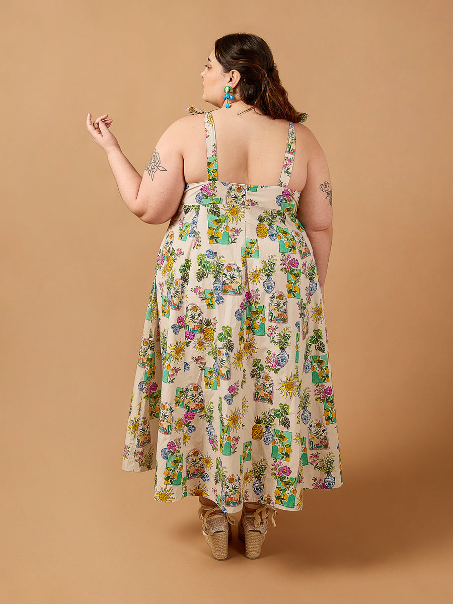 Lilas Dress | Midi Plus Size Dress Pattern | Deer&Doe Patterns