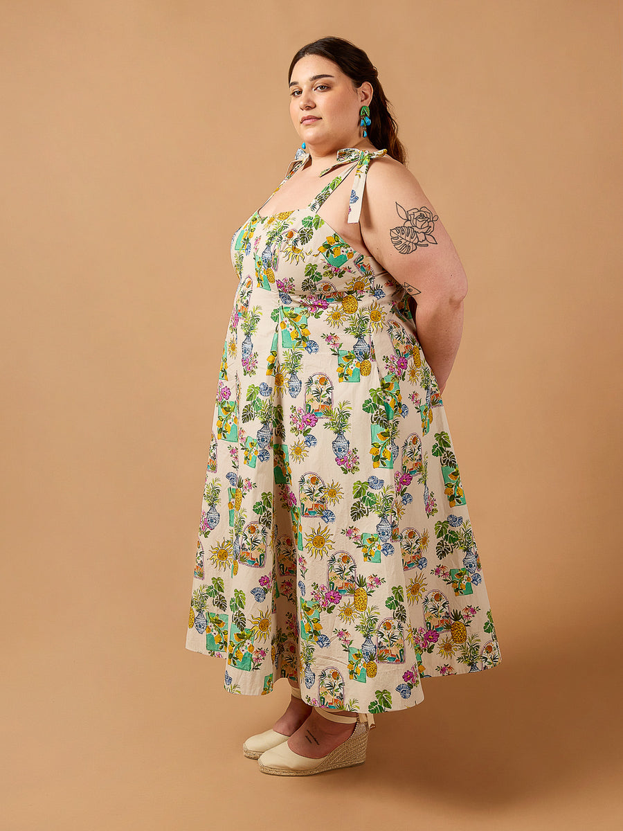 Lilas Dress | Midi Plus Size Dress Pattern | Deer&Doe Patterns