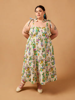 Lilas Dress | Midi Plus Size Dress Pattern | Deer&Doe Patterns