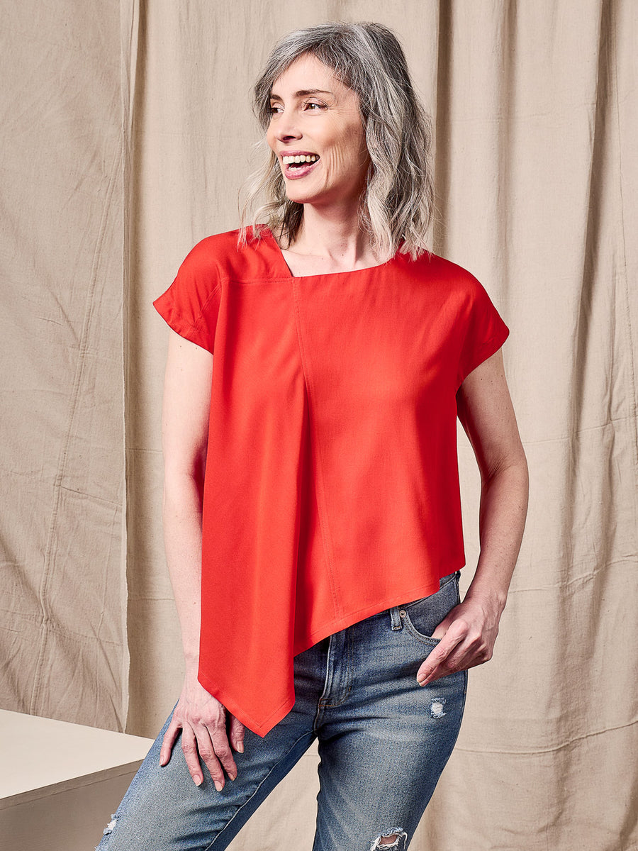 Marble Shell Top | Crew Pattern. – Closet Core Patterns