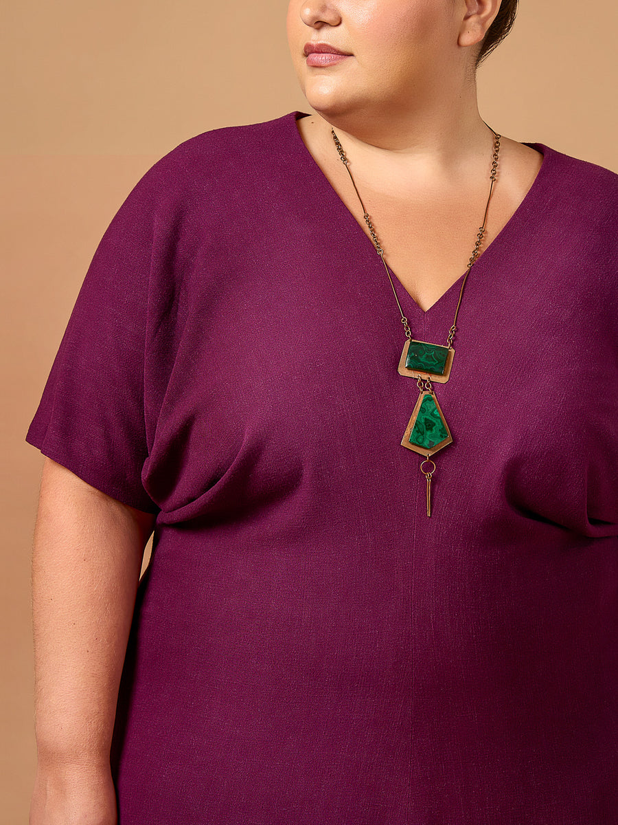 Mistral Dress | Maxi-length Plus Size Woven Dress Pattern | Deer&Doe Patterns