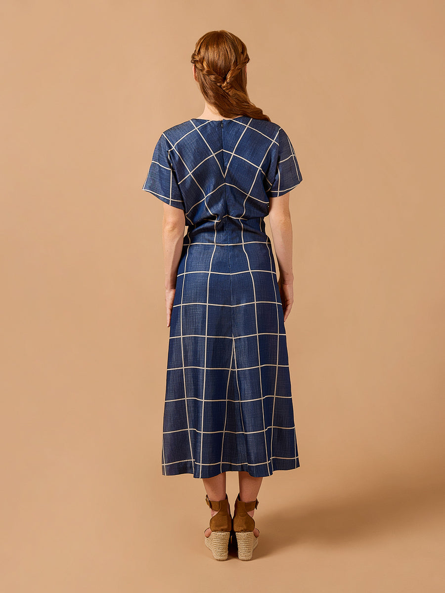 Mistral Dress | Midi-length Woven Dress Pattern | Deer&Doe Patterns
