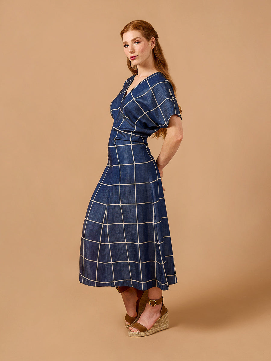 Mistral Dress | Midi-length Woven Dress Pattern | Deer&Doe Patterns