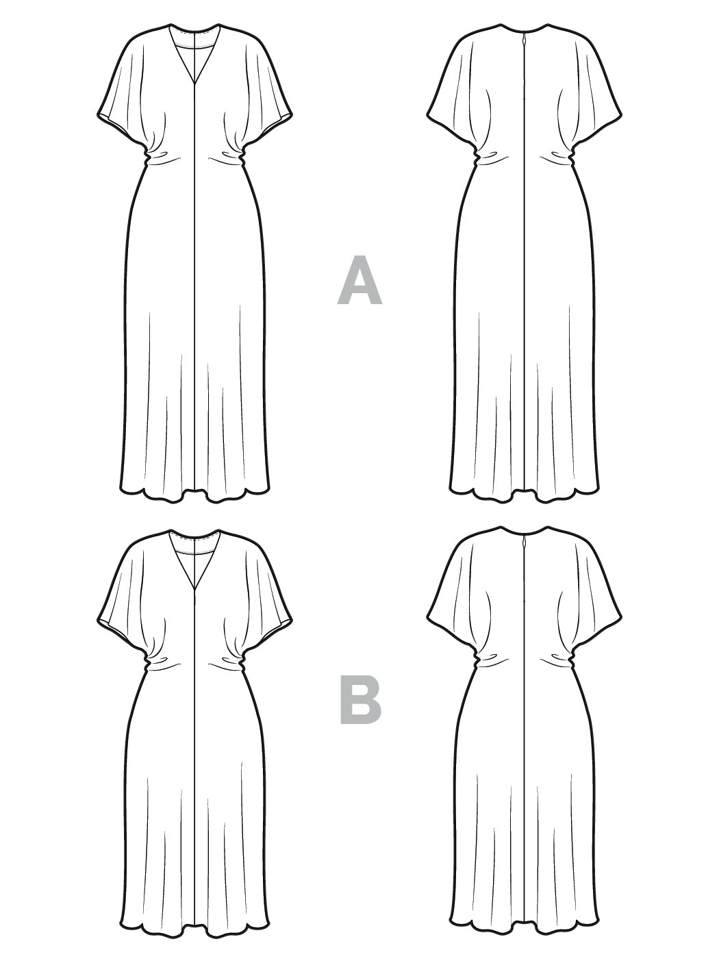 Mistral Dress Pattern | Dress Pattern | Deer & Doe Patterns – Closet ...