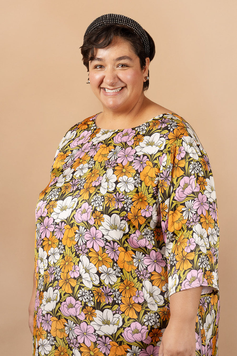 Moonlight Dress Lined Elbow Length Sleeve Plus Size Dress Pattern moonlight-dress-lined-elbow-length-sleeve-plus-size-dress-pattern