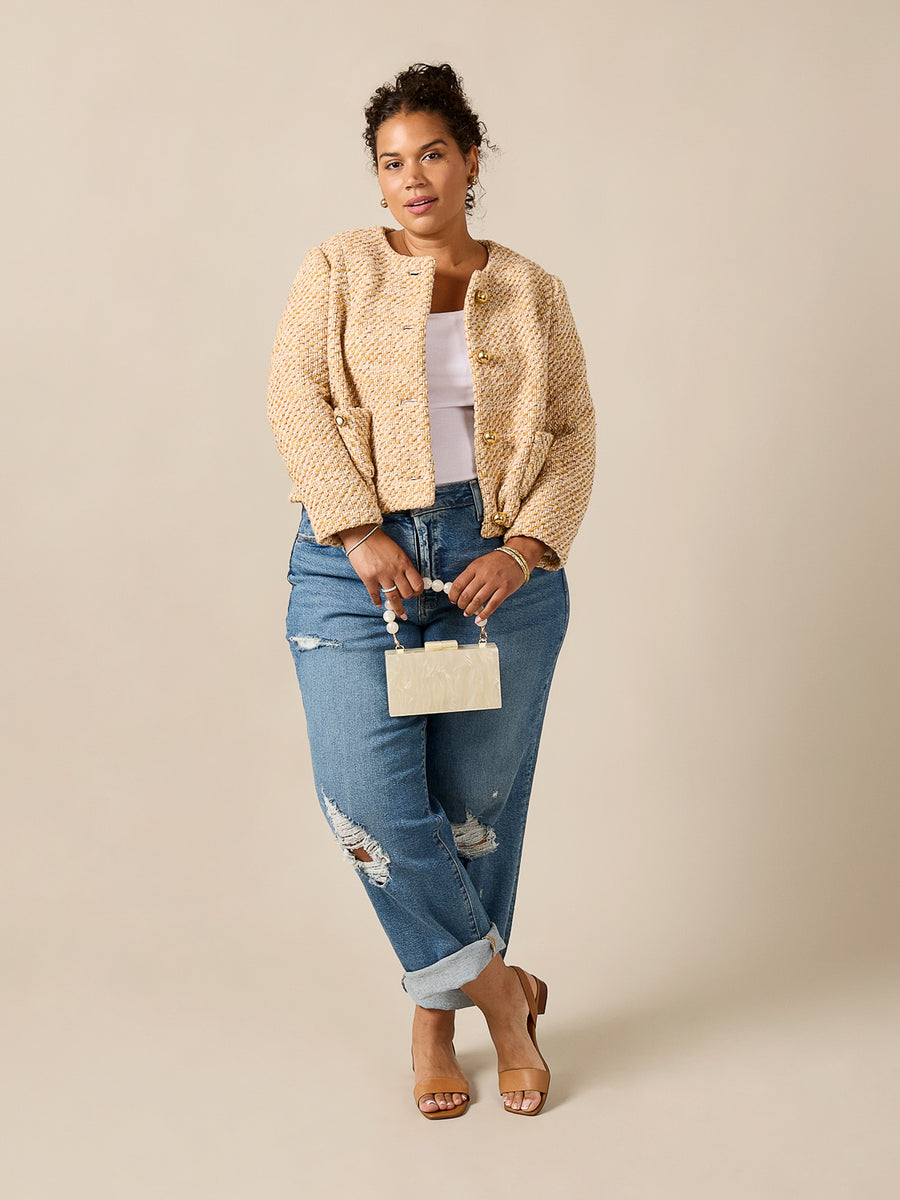 Peggy Jacket | Bracelet Length Sleeve  | Plus Size Jacket Pattern | Closet Core Crew