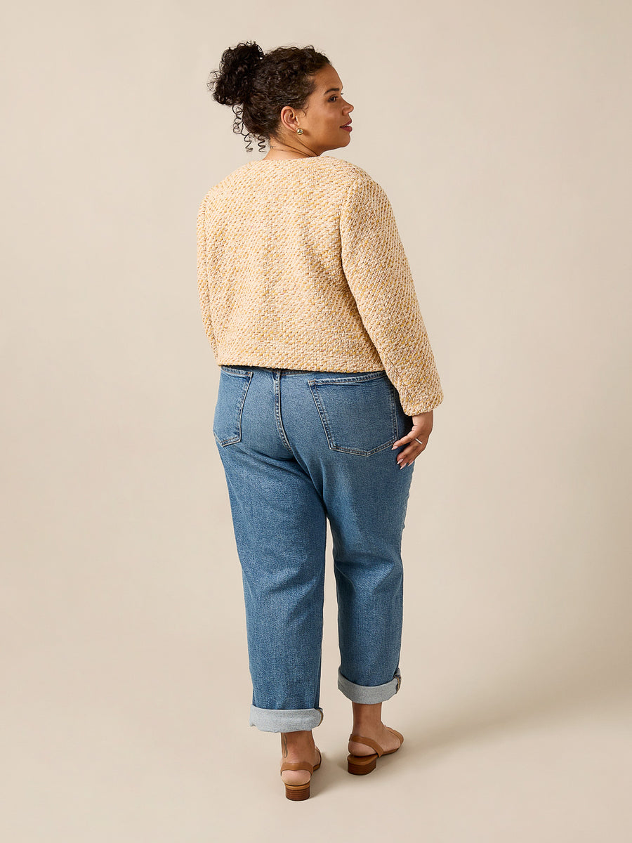 Peggy Jacket | Bracelet Length Sleeve  | Plus Size Jacket Pattern | Closet Core Crew