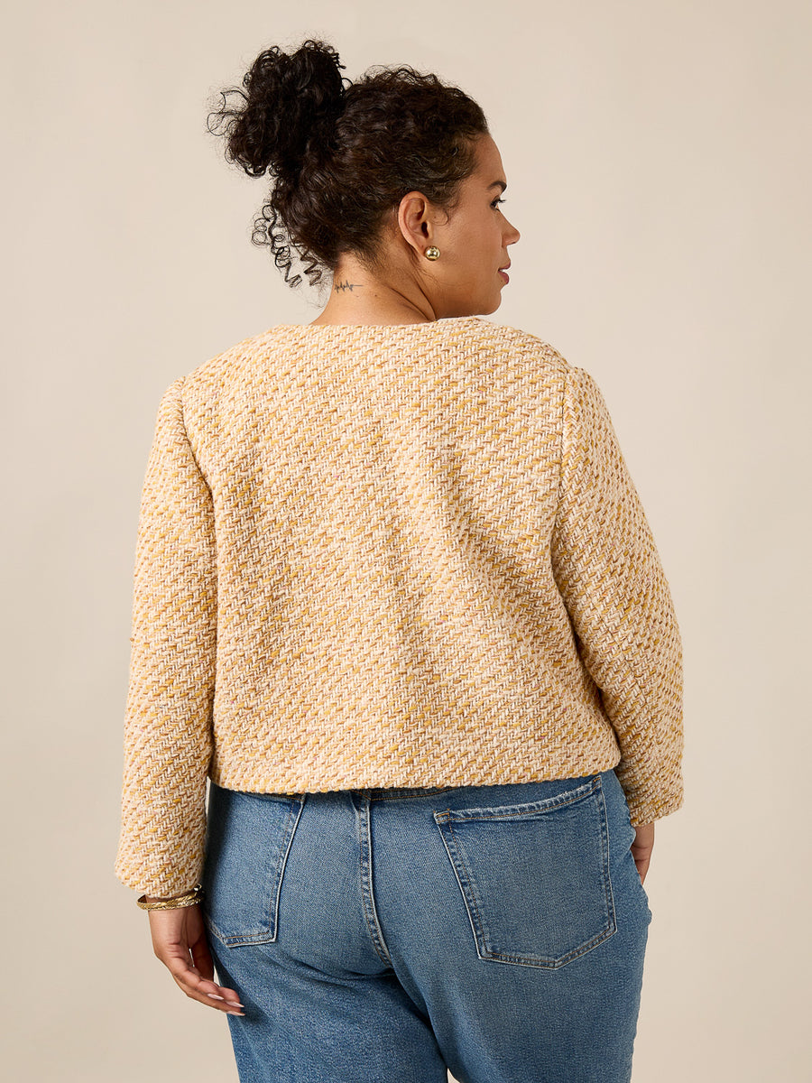 Peggy Jacket | Bracelet Length Sleeve  | Plus Size Jacket Pattern | Closet Core Crew
